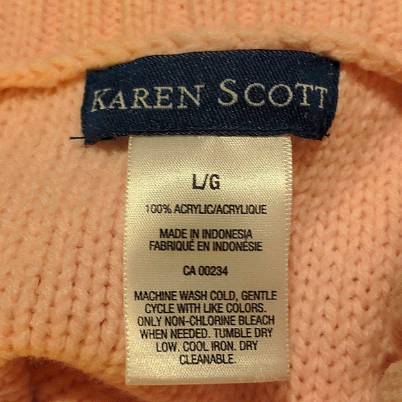 🌸Karen Scott Pink Sweater🌸 - Picture 3 of 4